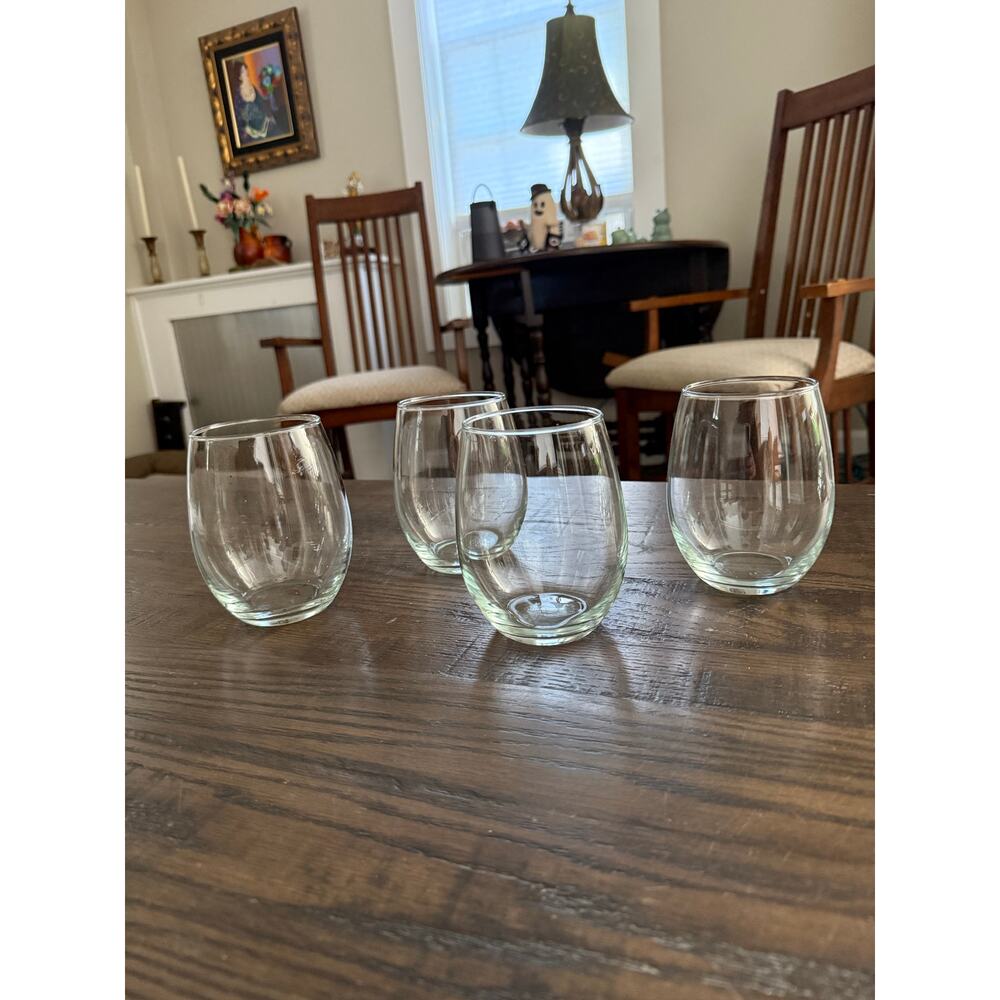 Set of 4 HOME Essentials & Beyond 21 oz. Stemless Wine Goblets